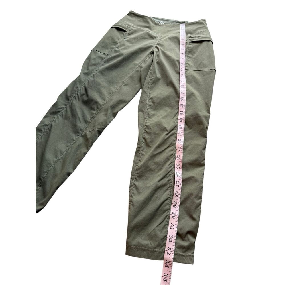 Mountain Hardwear Women's Dynama Series Ankle Cargo Pants In Olive Green Size XS - Picture 9 of 9